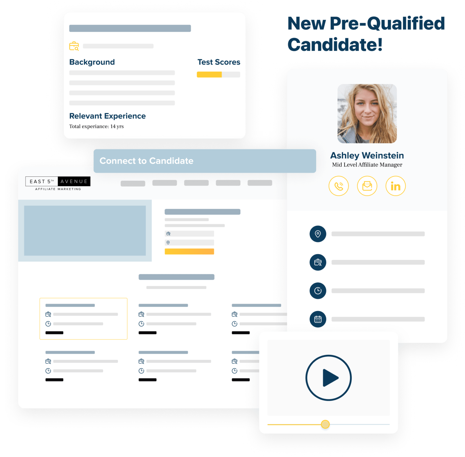 Original East5th illustration of developing affiliate talent